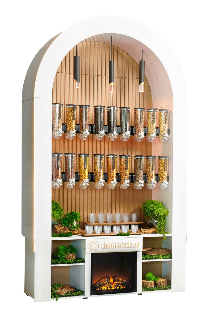 Nut Dispenser Display Chocolate Decor